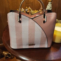 Women's Pink / White Handbag 