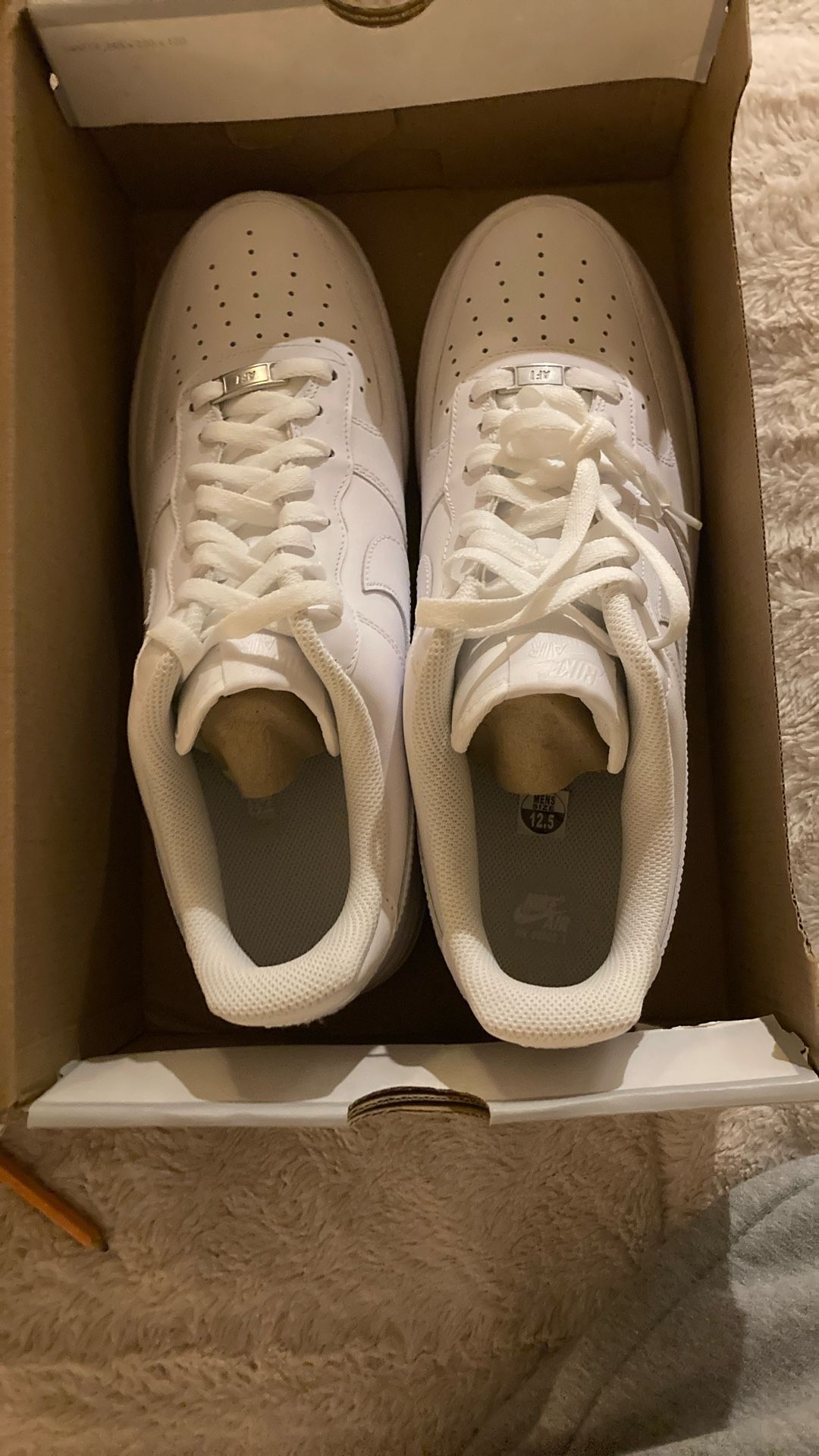 NEW NIKE AIR FORCE ONES Size 12.5