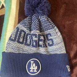 Dodgers beanie 