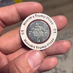 Harrah’s Trump Plaza $1 Collectible Coin