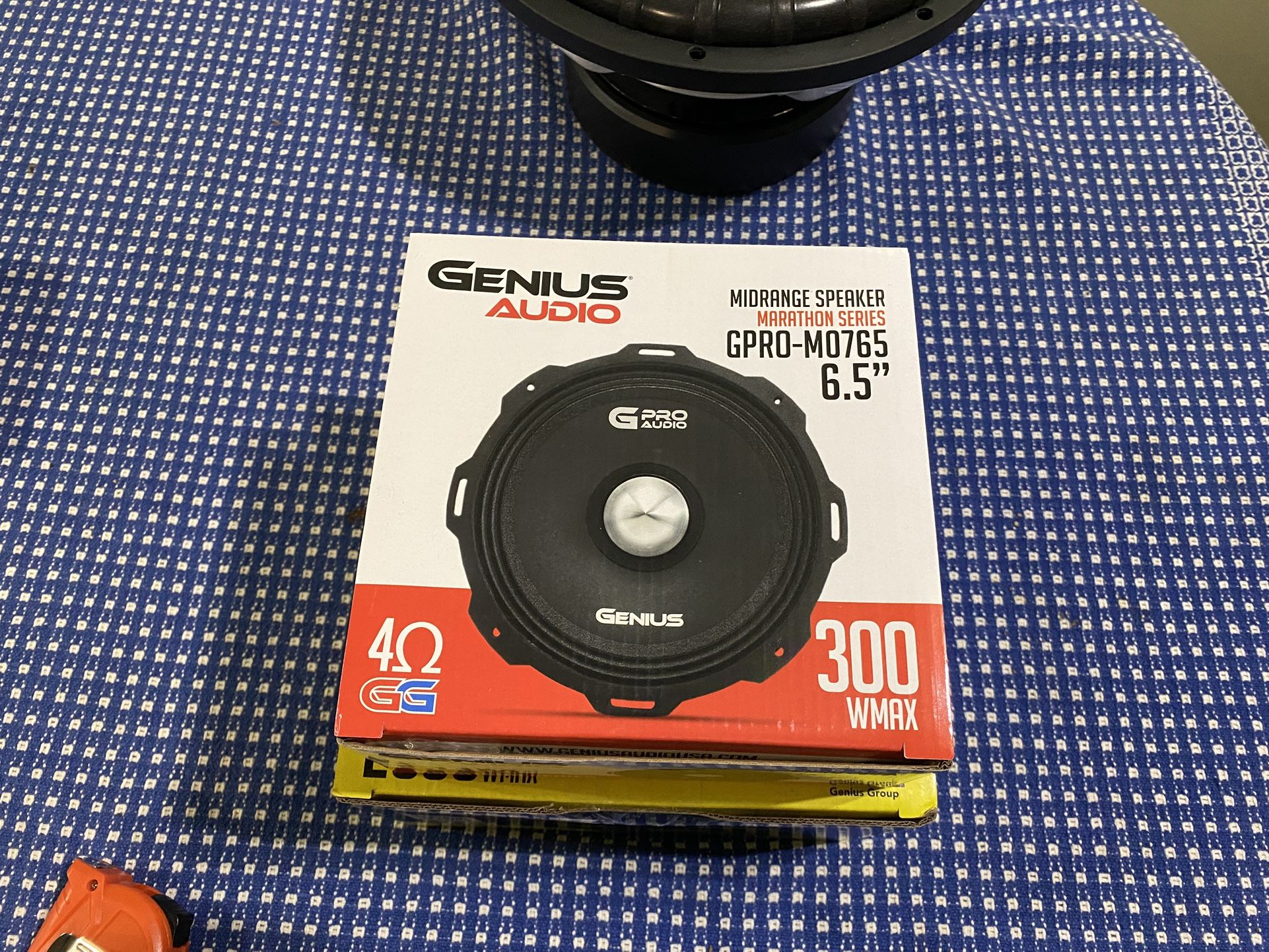 New 6.5” Genius Audio Slim Bullet Midrange Loud Speaker $40 Each