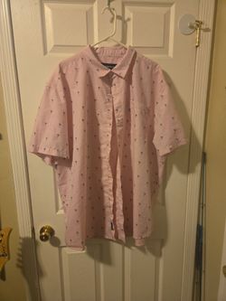 pink button up