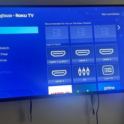 Westinghouse 43” tv