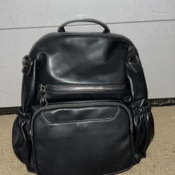 Leather Mini Women’s Backpack 