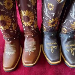 Leather Womens Boots From Mexico 