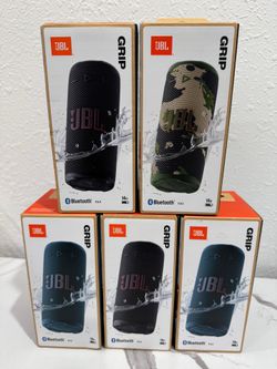 🔊 JBL GRIP - ¡NUEVO EN CAJA! 🔊 Llévate el sonido potente de JBL a donde quieras. El nuevo JBL Grip es compacto, resistente y listo para la fiesta. ✅