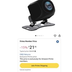 AHD 720P/1080P Rear View Camera for Car, HD Night Vision Car Backup Camera 170° Wide Angle, IP69 Waterproof Reverse Camera for Car GM Pickup Mini-Truc