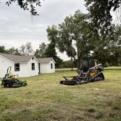 Drive ways  Forestry mulching  Land clearing  Bush hogging and Dirt moving  Finish Grade and Building Pad 