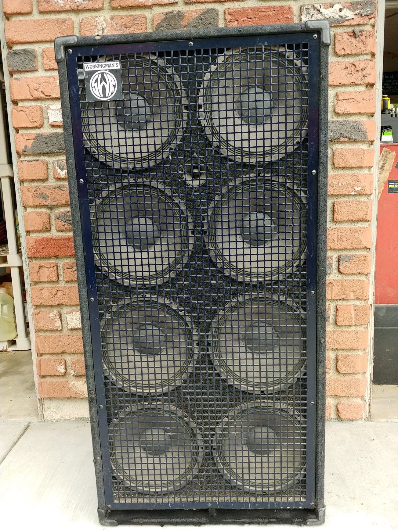 SWR Workingman's 8x10 Bass Cabinet with Casters