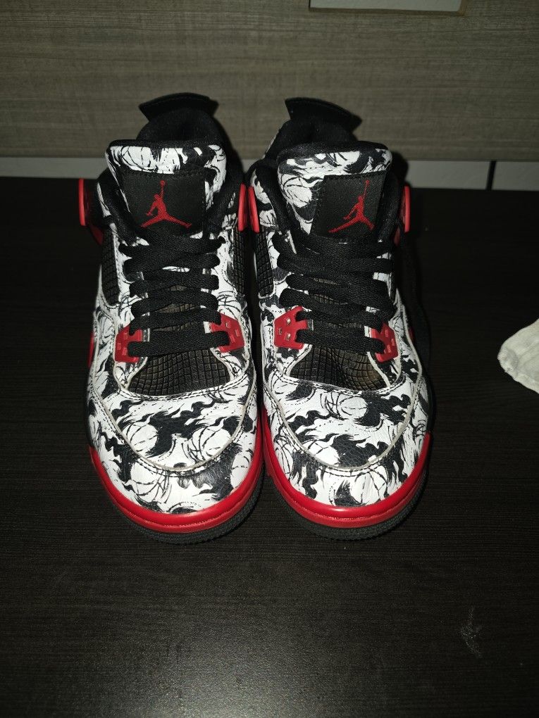 Brand New Air Jordan Flight Tattoo Retro 4's