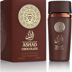 SAADAH Ashad Chocolate Eau De Parfum for Men 4.0 Fl.oz, 120ml