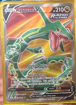 Rayquaza V Pokémon Card 193/203 Full Art