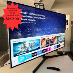 Samsung 55” 4k Smart Tv UHD HDR 4k!
