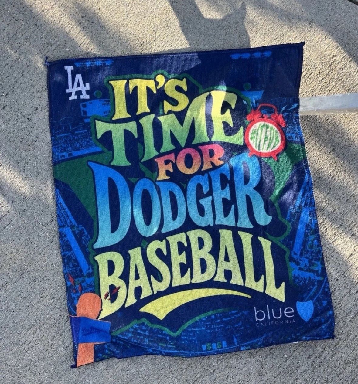 Dodgers Rally Towel 2025 Wild Card Game 1, 9/30/25, Brand New
