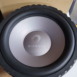 2 12" Diamond Audio Subwoofers