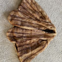 Genuine Mink Stole/Cape And Jacket
