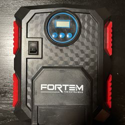 Fortem Portable Tire Inflator / Air Compressor with Case
