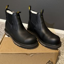 Ace Work Boots Steel Toe Men’s  Size 12