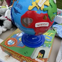 Toys Globe And Goodnight Moon Game