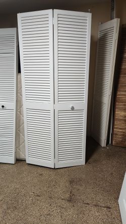 Bifold Doors 2pcs 36x78-1/2