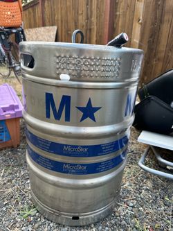 Stainless Steel 15.5 Gallon Pot Boiler / Firepit Shell + Party Tap Keg