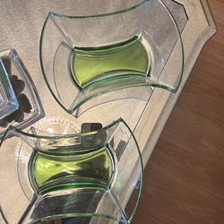 Set of crystal  candy jars