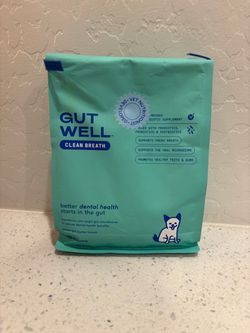 Native Pet Gut Well Clean Breath dog supplement