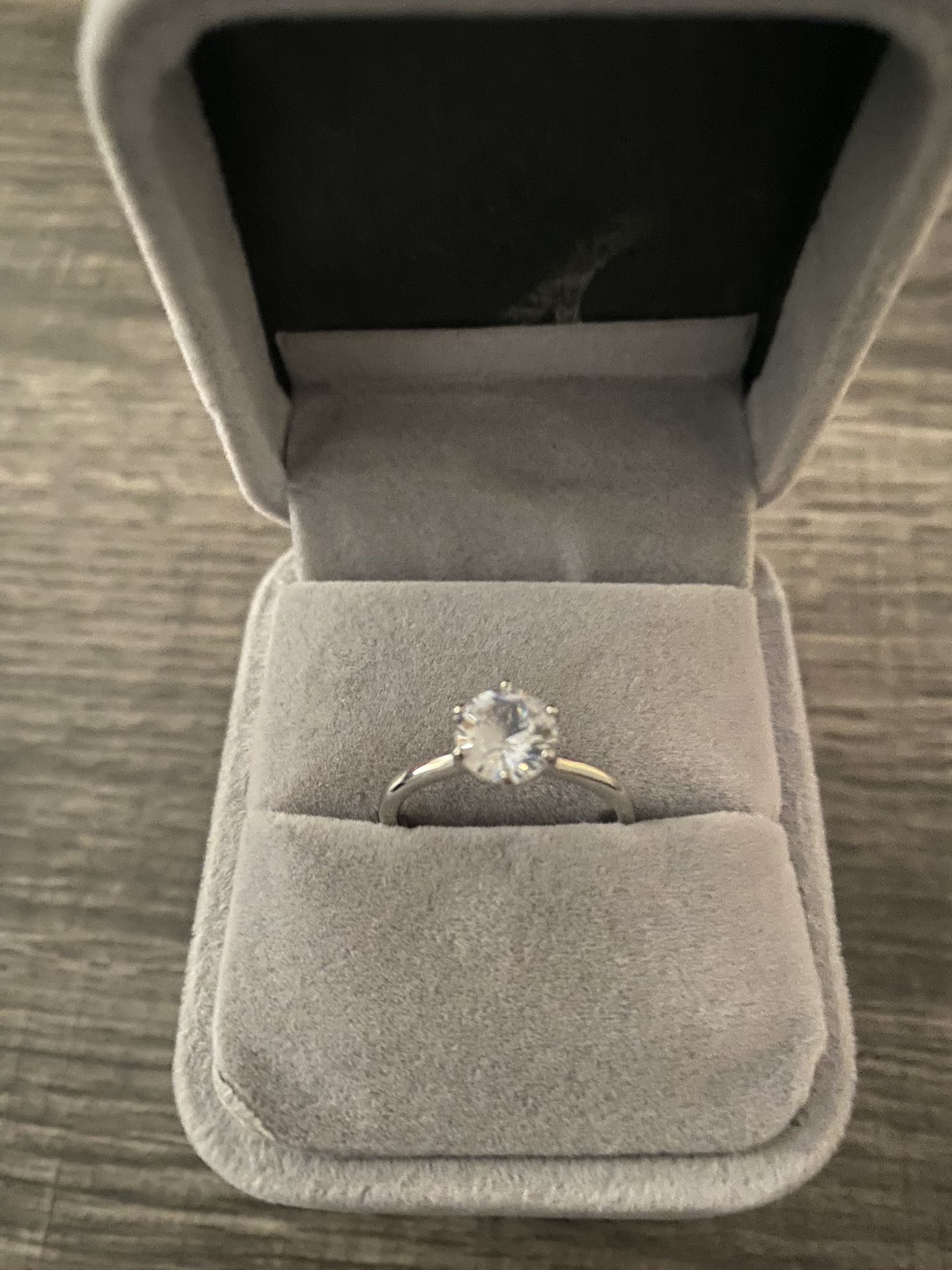 Moissanite Diamond Ring