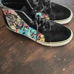 Vans X Disney Alice Wonderland Rabbit Hole Sk8-Hi