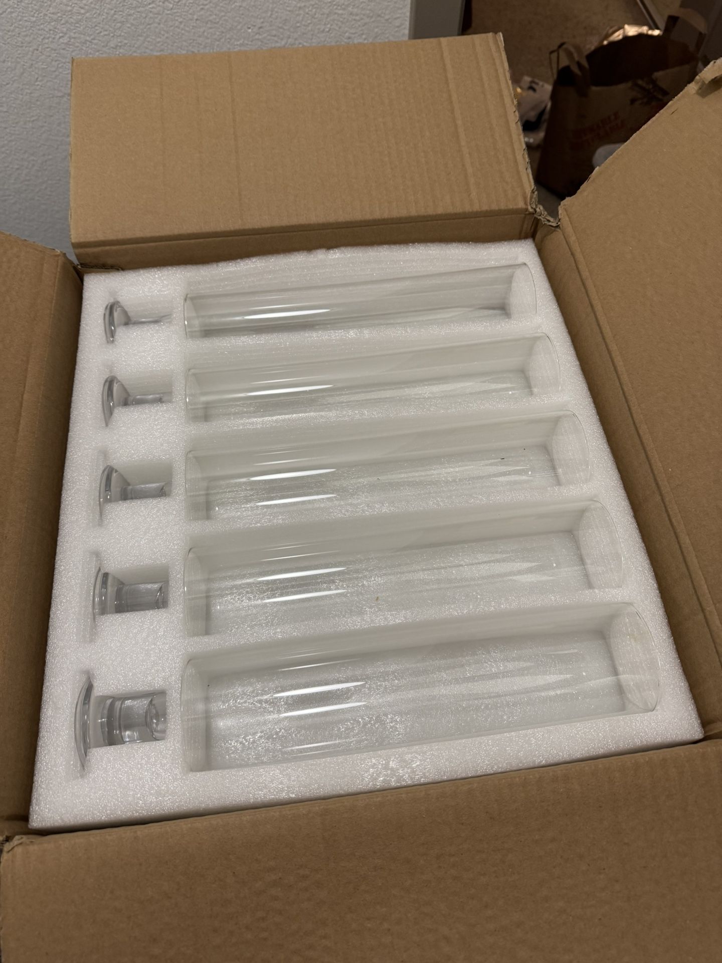 Wedding Hurricane Glasses, QTY 50