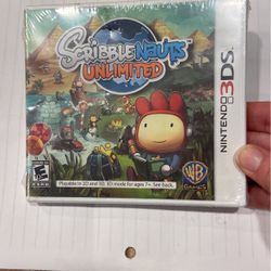 Nintendo Scrubblenauts Unlimited NIB