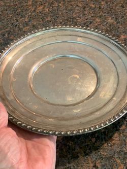 Beautiful vintage Sterling 10 inch tray 240 grams