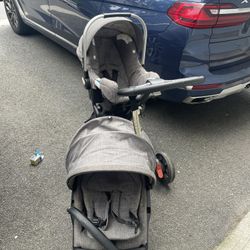 Stokke Stroller And Car seat 