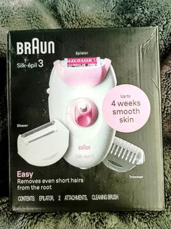 Braun Silk-épil 3 Epilator 3-in-1