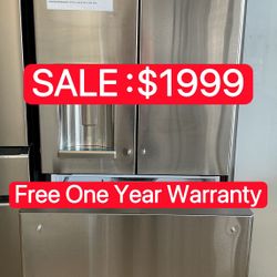 Cafe 22.2 cu. ft. Smart French Door Refrigerator Counter Depth - Free One Year Warranty