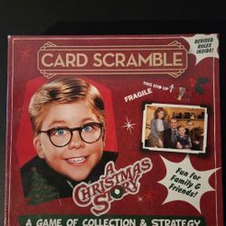 Christmas Story Card Scramble Board Game
