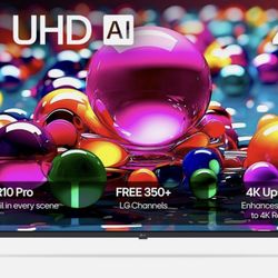 LG 43” 4K UHD Smart TV