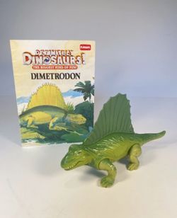 Definitely Dinosaurs DIMETRODON Complete 1987 Playskool