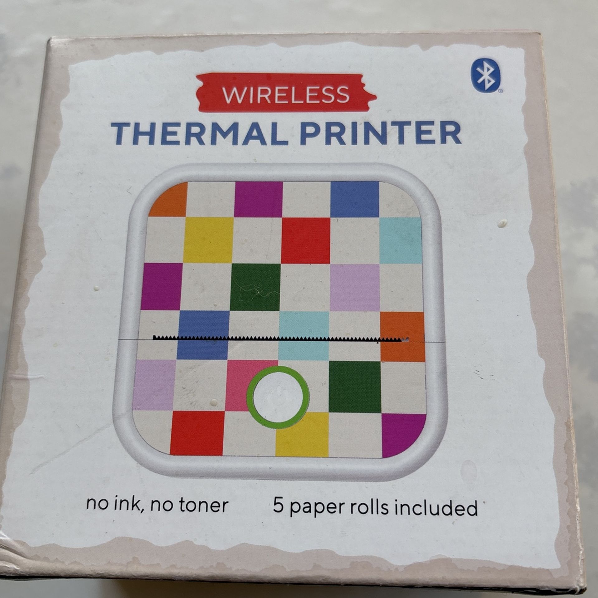 Core Innovations CTP500SM Wireless Mini Portable Inkless Thermal Printer & Label Maker