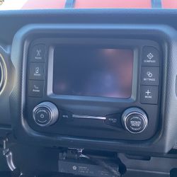 Factory U connect 5” Radio with Bezel