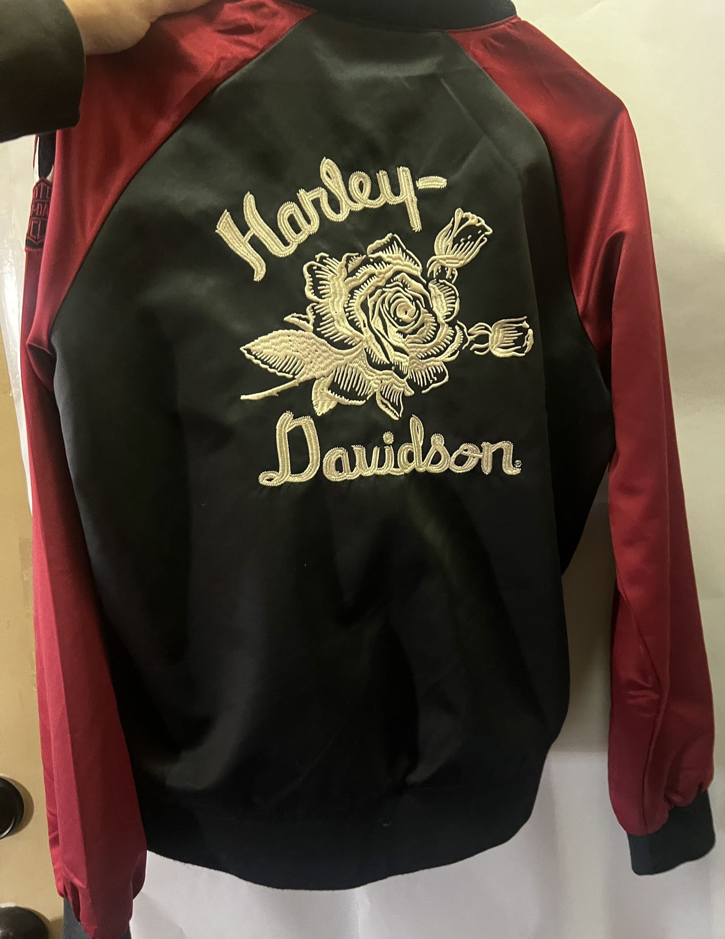 Harley Davidson Satin Bomber Jacket