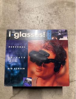 Virtual IO i-Glasses Headset Virtual For Video Games For Video Games 1996