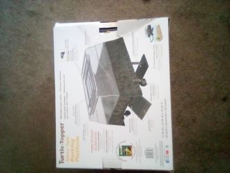 Turtle topper and turn pond dock