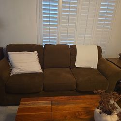 Couch And Chair With Ottoman