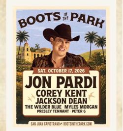 Boots In The Park Jon Pardi