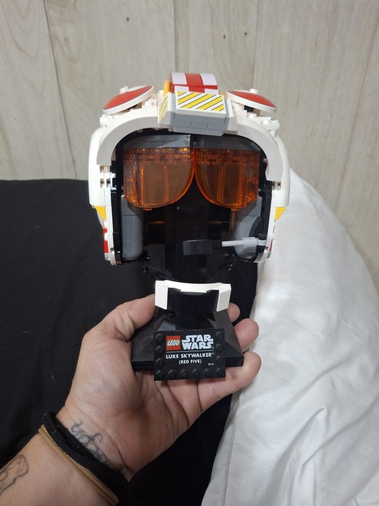 Star Wars Lego Helmets Pristine Condition