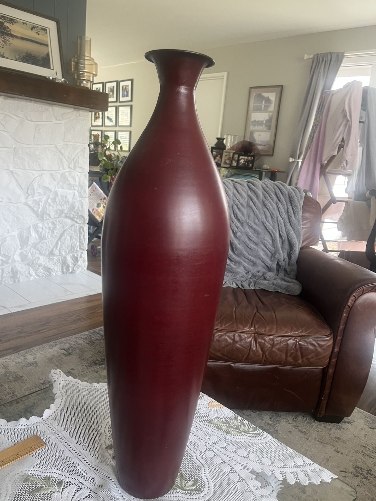 Unique tall floor Vase