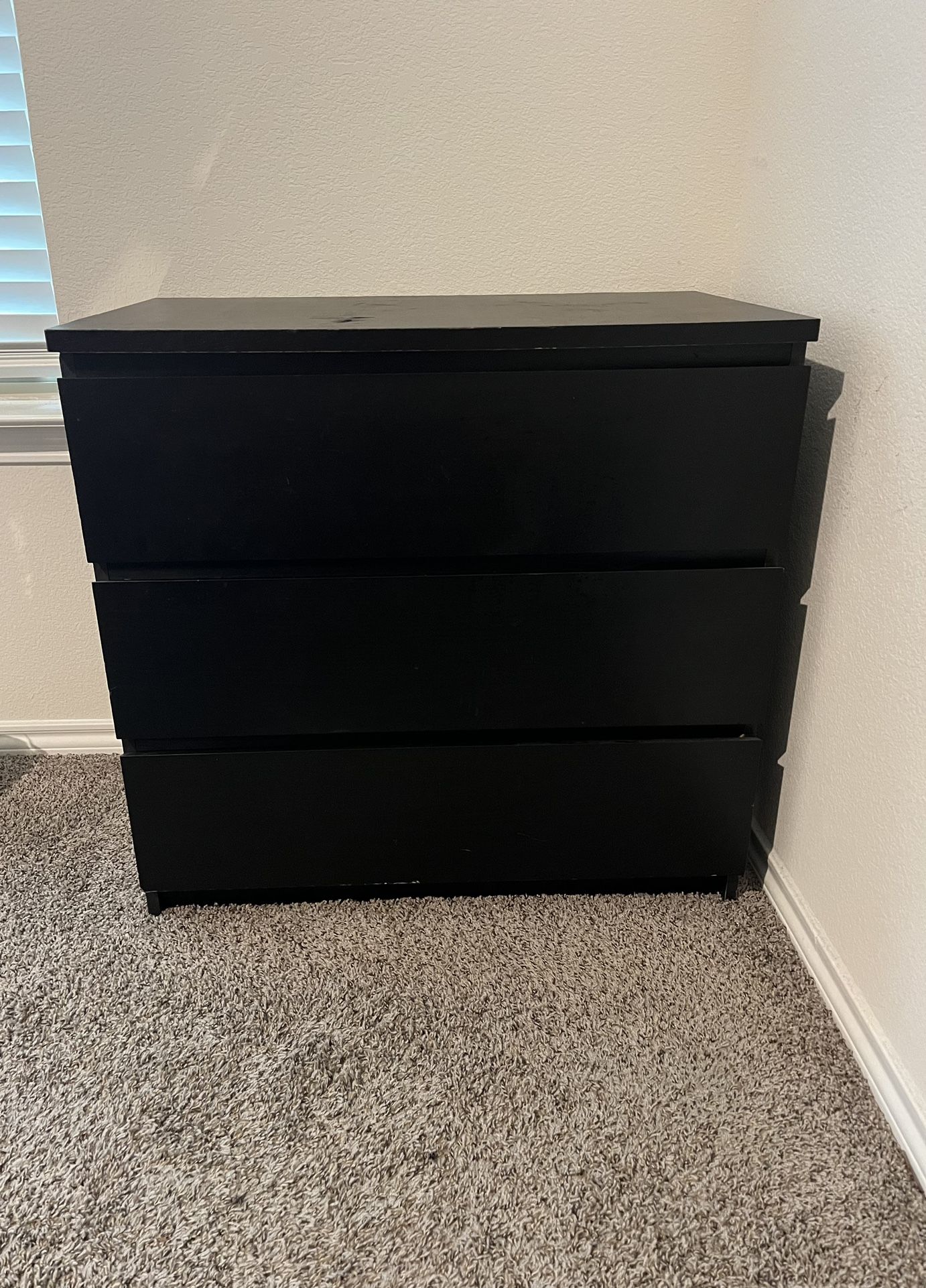 Ikea 3 Drawer Malm Dresser