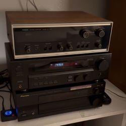 Complete Kenwood Home Audio Stereo System - Receiver, Floor Speakers & Bluetooth 5.3