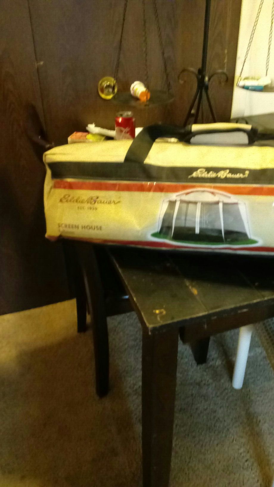 Eddie Bauer screen house Pullman round 14' x 12' like new plus 2 room tent asking 140.00 for both together in good shape